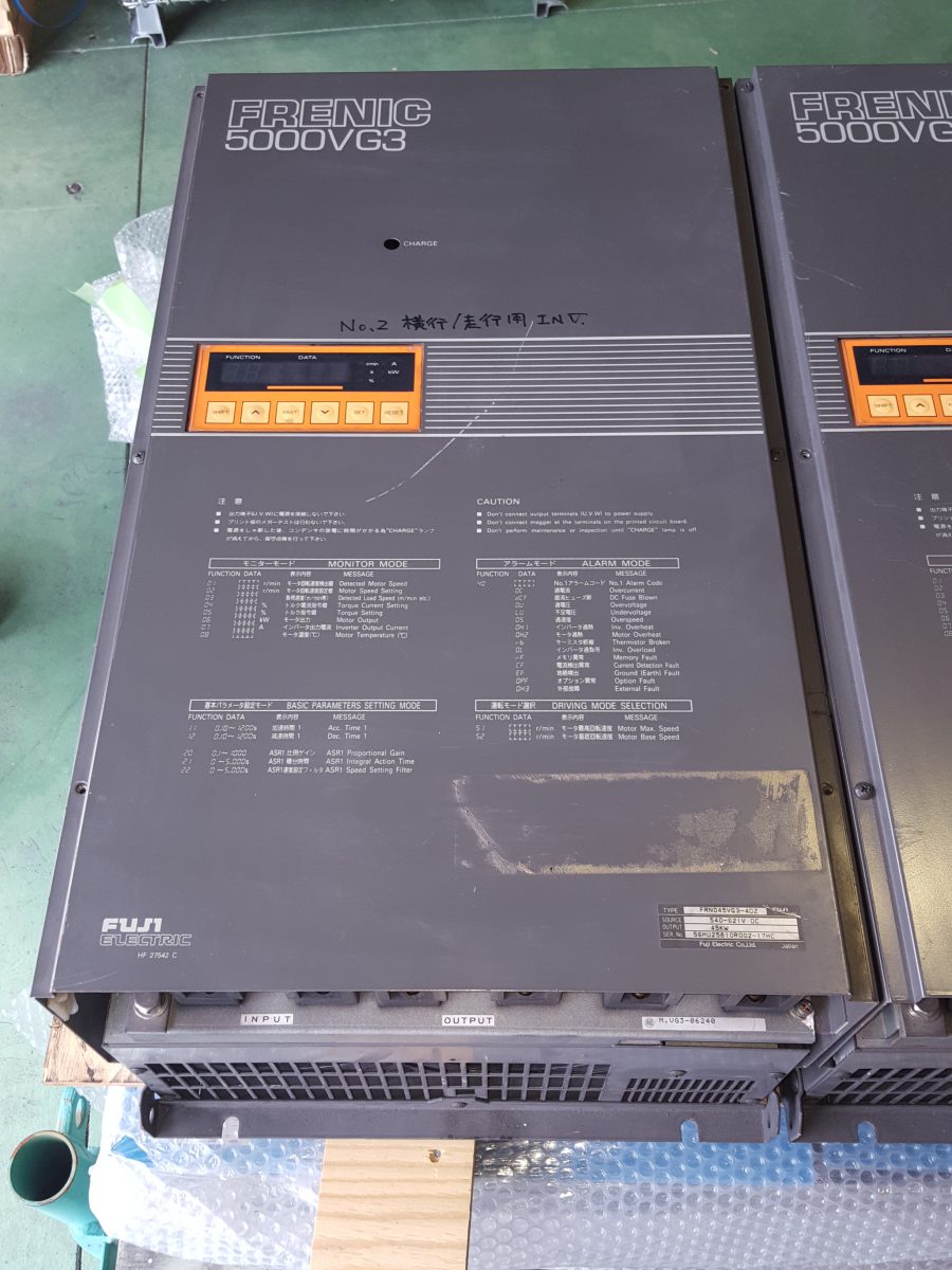 Fuji electric / FRENIC5000 VG3 Inverter FRN045VG3-4DZ 画像0