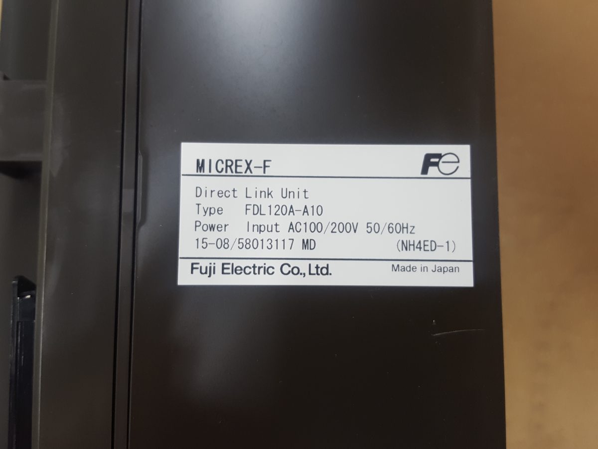 Fuji electric / MICREX-F PLC FDL120A-A10 画像1