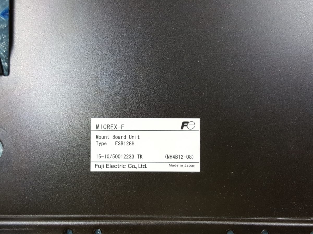 Fuji electric / MICREX-F PLC FSB128H 画像1