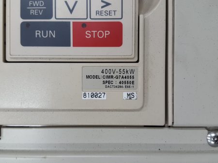 Yaskawa / Varispeed G7 Inverter CIMR-G7A4055 400V 55kW リスト3