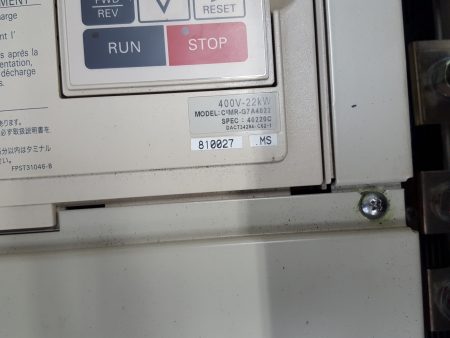 Yaskawa / Varispeed G7 Inverter CIMR-G7A4022 400V 22kW リスト3