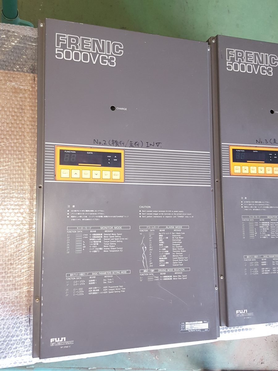 Fuji electric / FRENIC5000 VG3 Inverter FRN045VG3-4DZ 画像0