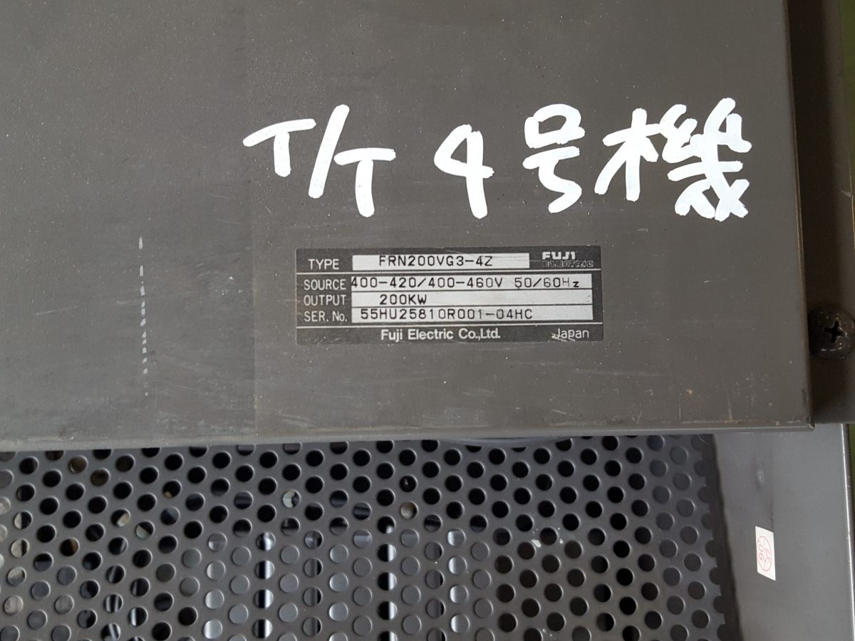 Fuji electric / FRENIC5000 VG3 Inverter FRN200VG3-4Z 画像1