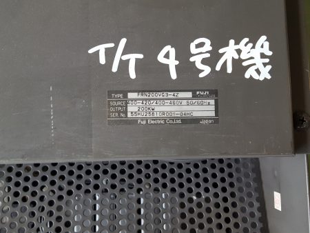 Fuji electric / FRENIC5000 VG3 Inverter FRN200VG3-4Z リスト1