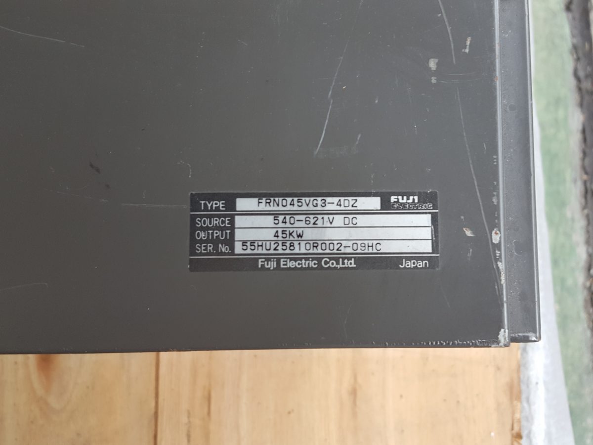 Fuji electric / FRENIC5000 VG3 Inverter FRN045VG3-4DZ 画像1