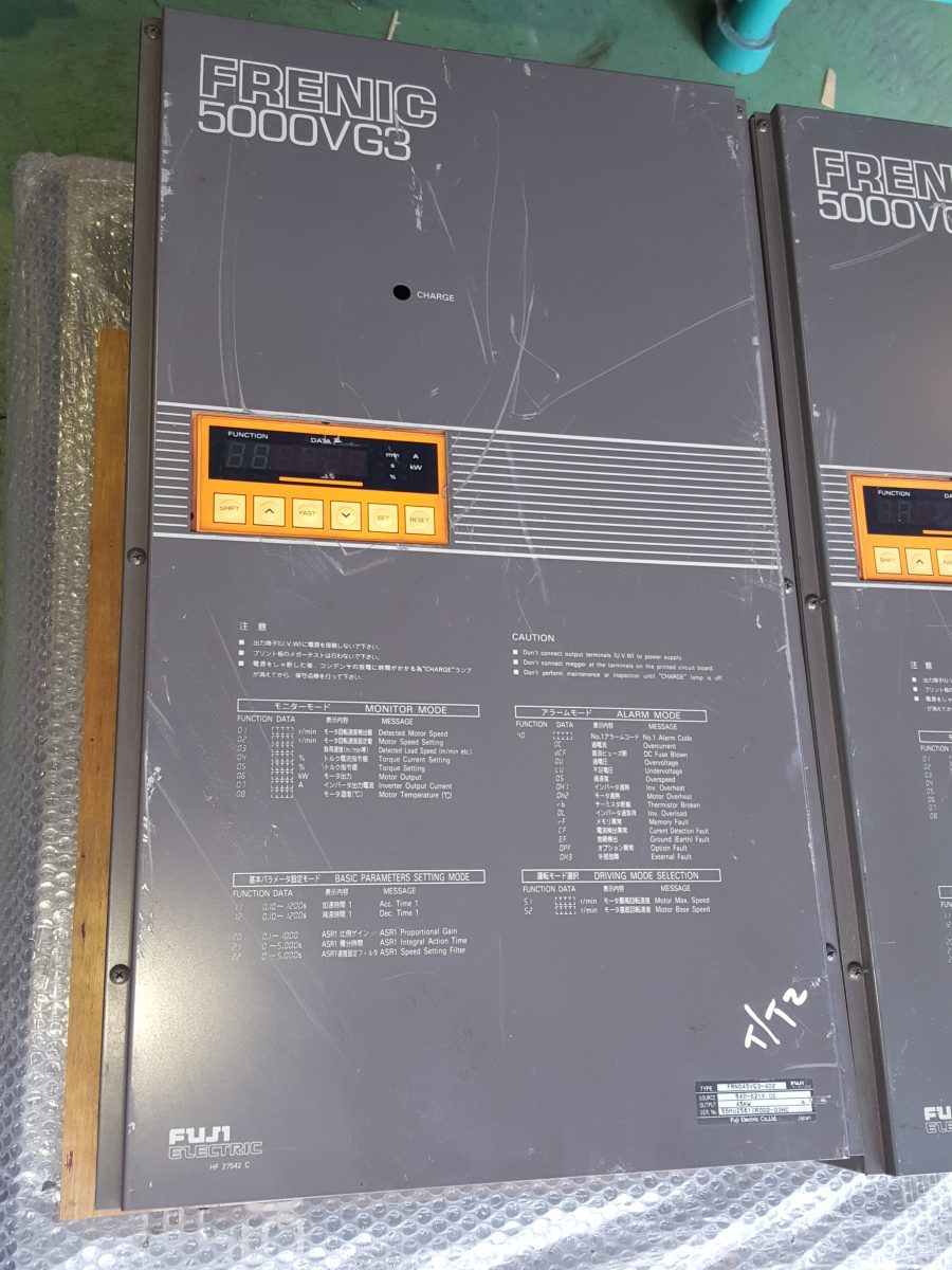 Fuji electric / FRENIC5000 VG3 Inverter FRN045VG3-4DZ 画像0