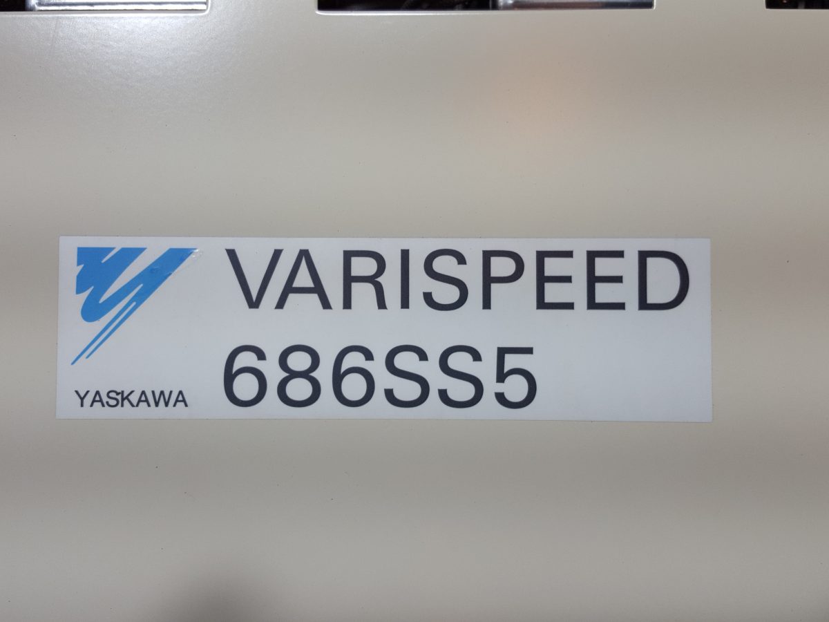 Yaskawa / Varispeed 686SS5 Inverter CIMR-SSA4055 400V 55kW 画像2