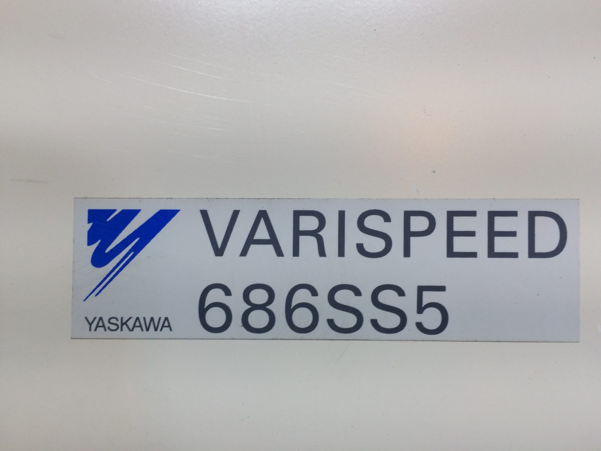 Yaskawa / Varispeed 686SS5 Inverter CIMR-SSA4037 400V 37kW 画像3