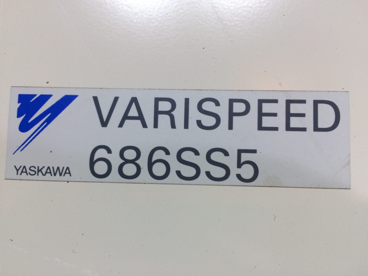 Yaskawa / Varispeed 686SS5 Inverter CIMR-SSA4037 400V 37kW 画像2