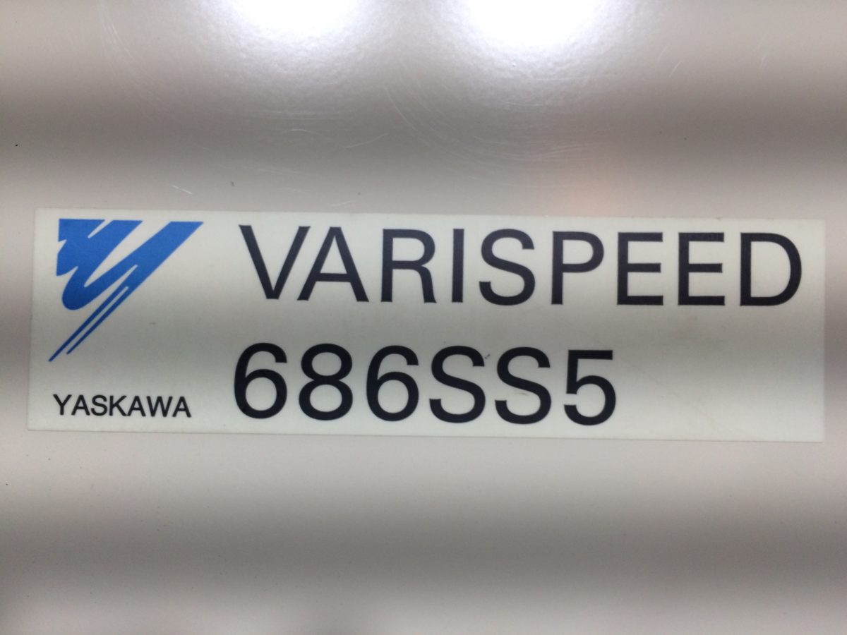 Yaskawa / Varispeed 686SS5 Inverter CIMR-SSA4055 400V 55kW 画像2