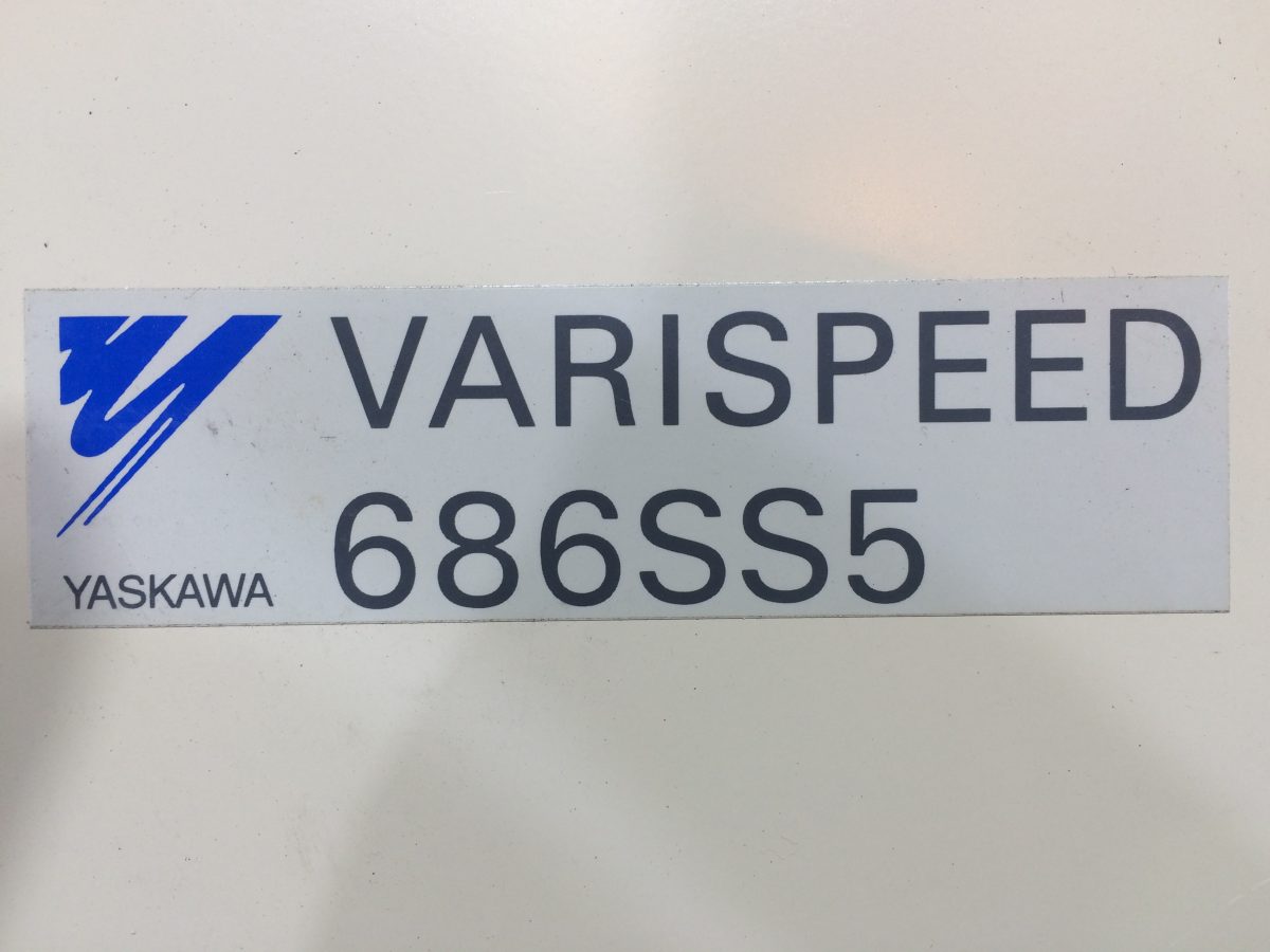 Yaskawa / Varispeed 686SS5 Inverter CIMR-SSA4037 400V 37kW 画像3