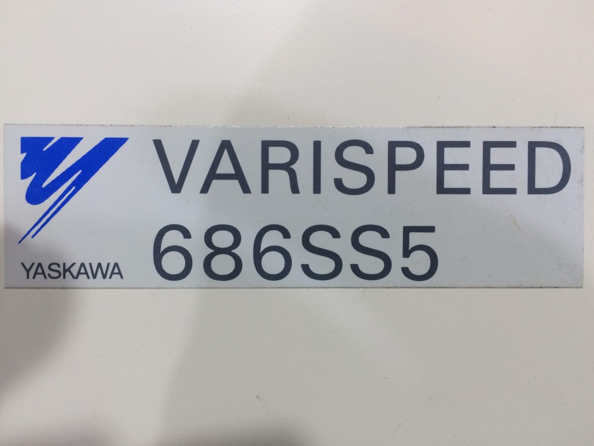 Yaskawa / Varispeed 686SS5 Inverter CIMR-SSA4037 400V 37kW 画像3