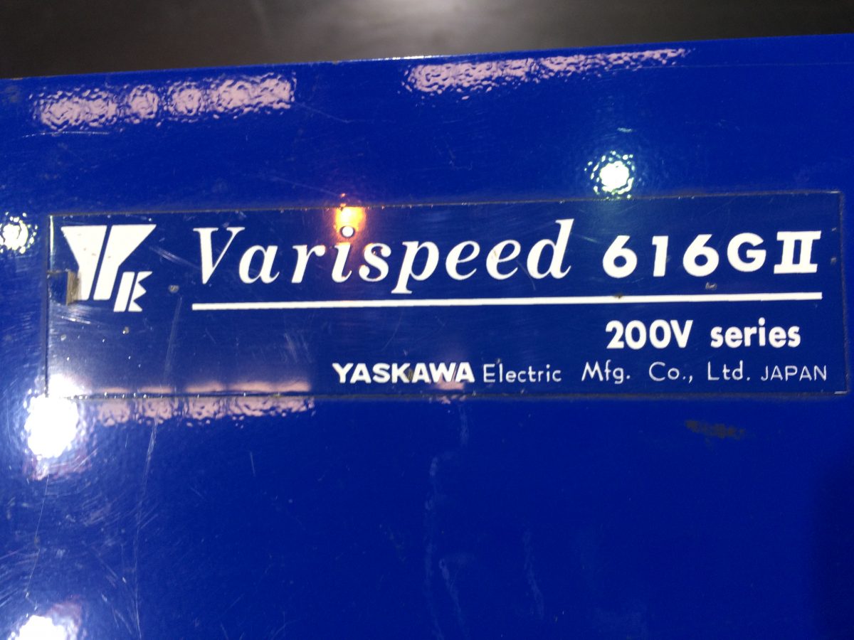 Yaskawa / Varispeed 616GII 200V series CIMR-15G2 画像3