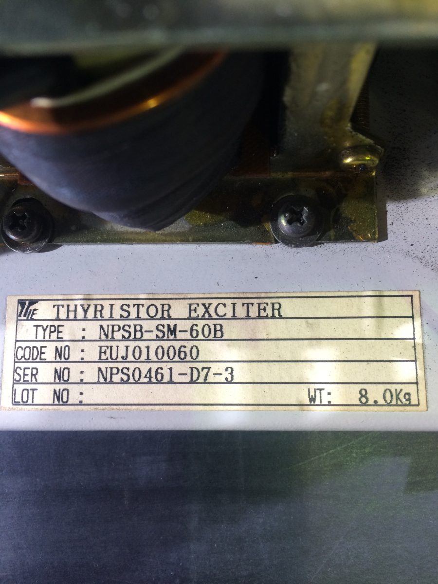 Yaskawa / Thyristor Exciter NPSB-SM-60B 画像3