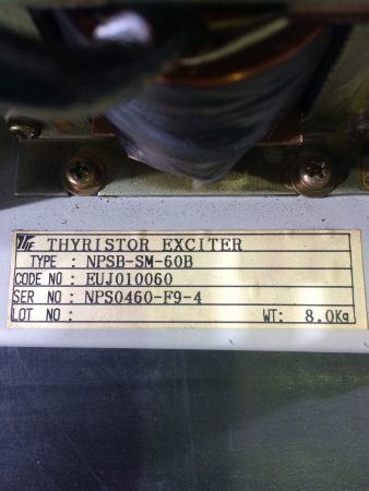 Yaskawa / Thyristor Exciter NPSB-SM-60B リスト3