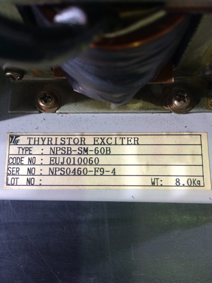 Yaskawa / Thyristor Exciter NPSB-SM-60B 画像3