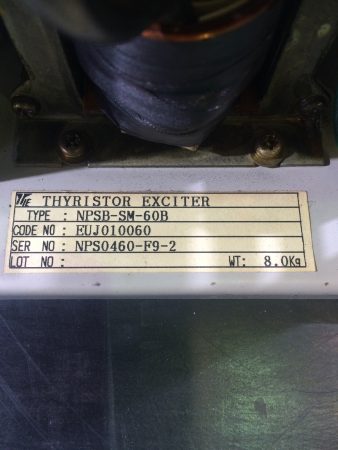 Yaskawa / Thyristor Exciter NPSB-SM-60B リスト4