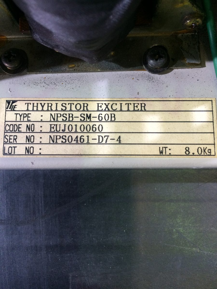 Yaskawa / Thyristor Exciter NPSB-SM-60B 画像4