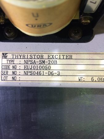 Yaskawa / Thyristor Exciter NPSA-SM-20B リスト4