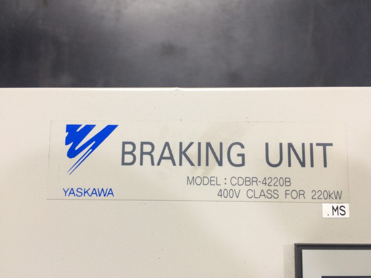 Yaskawa / DB unit CDBR-4220B 400V Class for 220kW 画像2