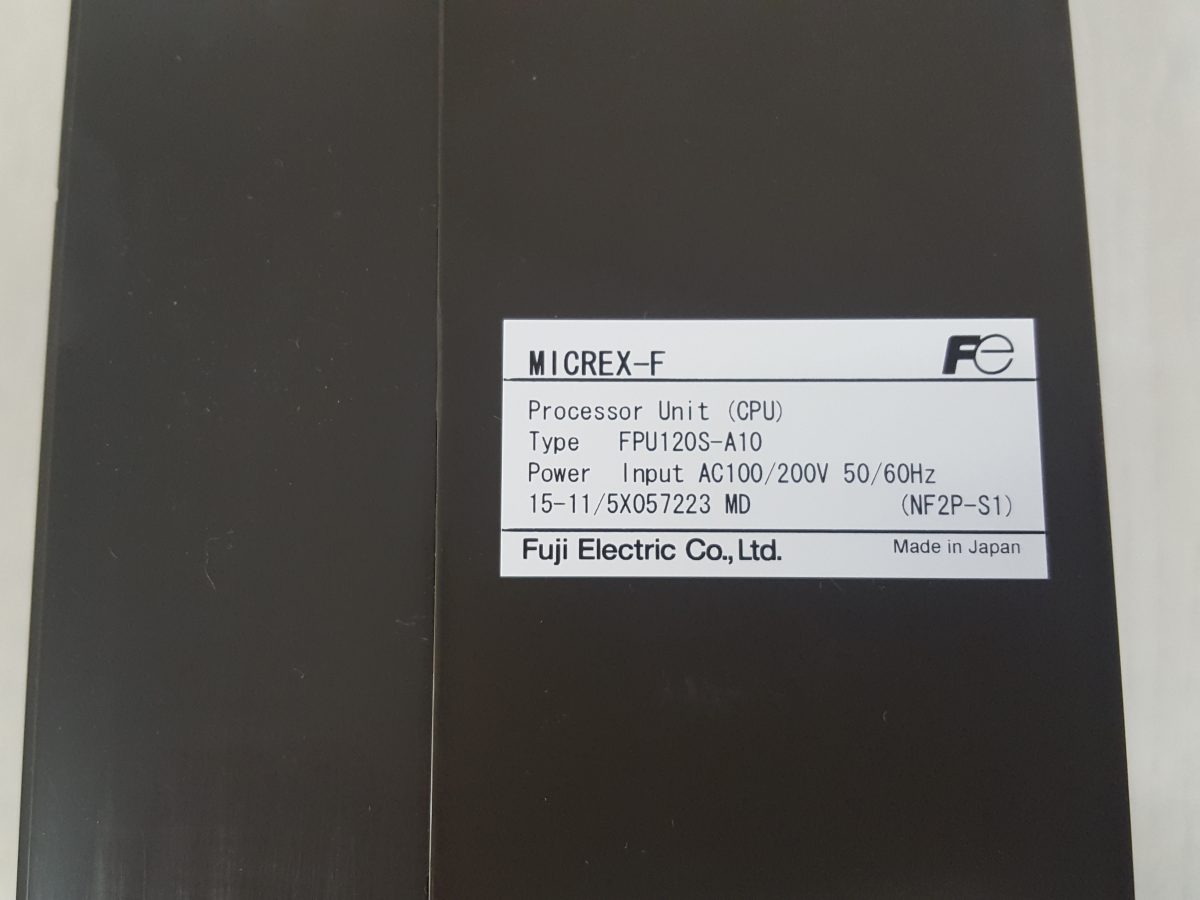 Fuji electric / MICREX-F PLC FPU120S-A10 画像2