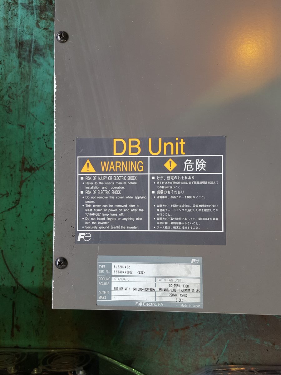 Fuji electric / DB unit BU220-4CZ 画像1