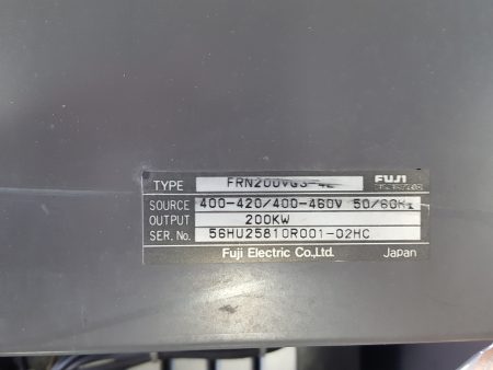 Fuji electric / FRENIC5000 VG3 Inverter FRN200VG3-4Z リスト1