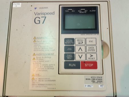 Yaskawa / Varispeed G7  Inverter CIMR-G7A4055 400V 55kW リスト3
