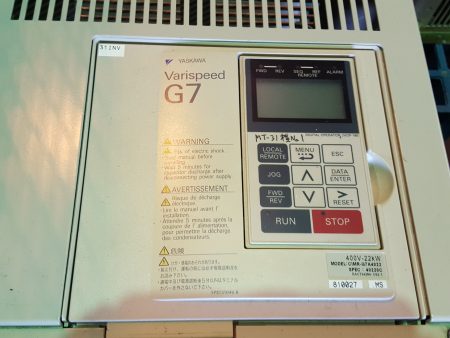 Yaskawa / Varispeed G7 Inverter CIMR-G7A4022 400V 22kW リスト3